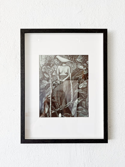 Framed Surrealist Print