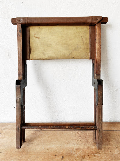 Antique Camp Stool