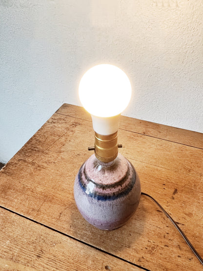 Vintage Pottery Lamp