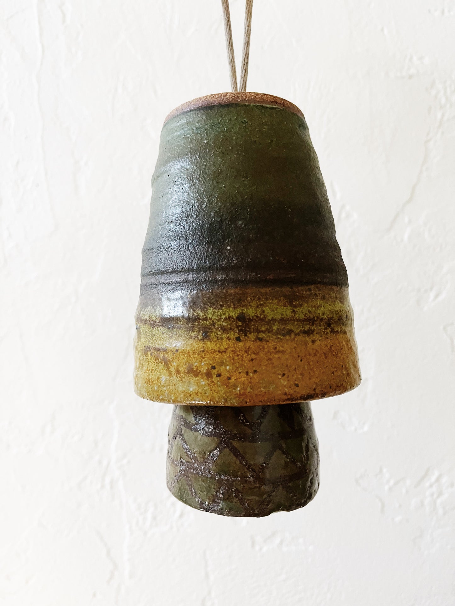 Vintage Ceramic Mushroom Bells