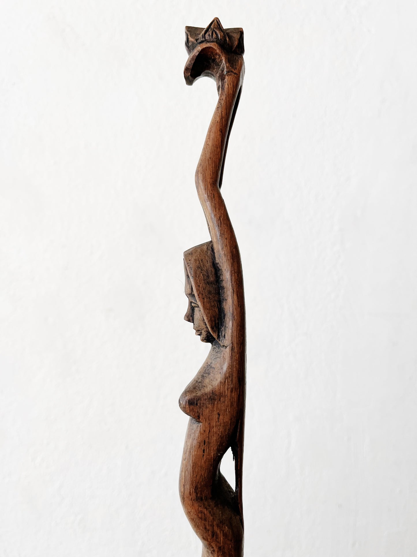 Antique Wood Mermaid