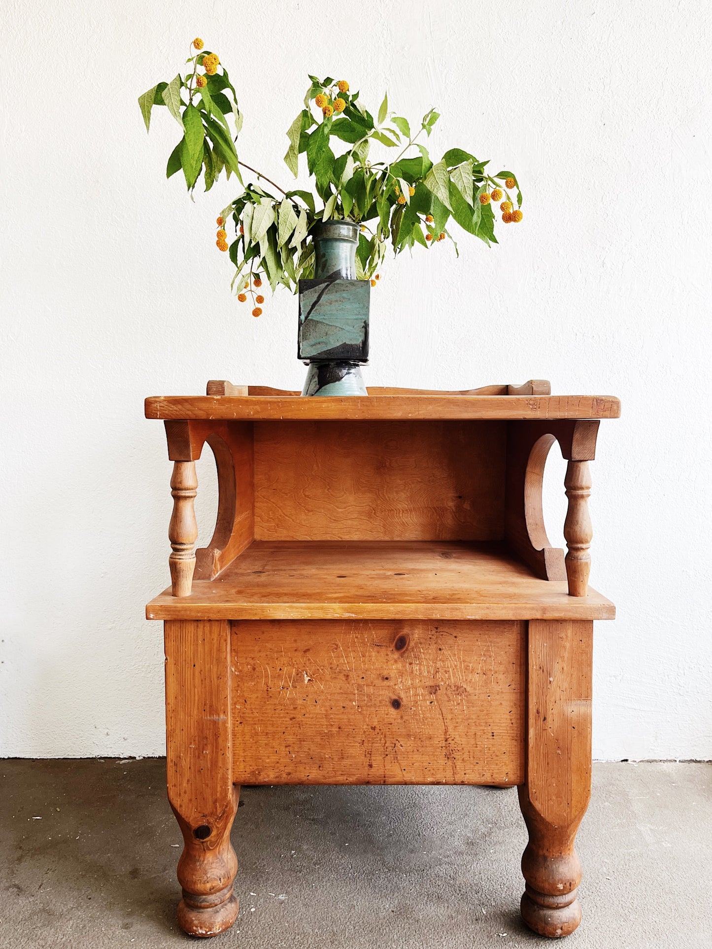 Vintage Pine Work Table