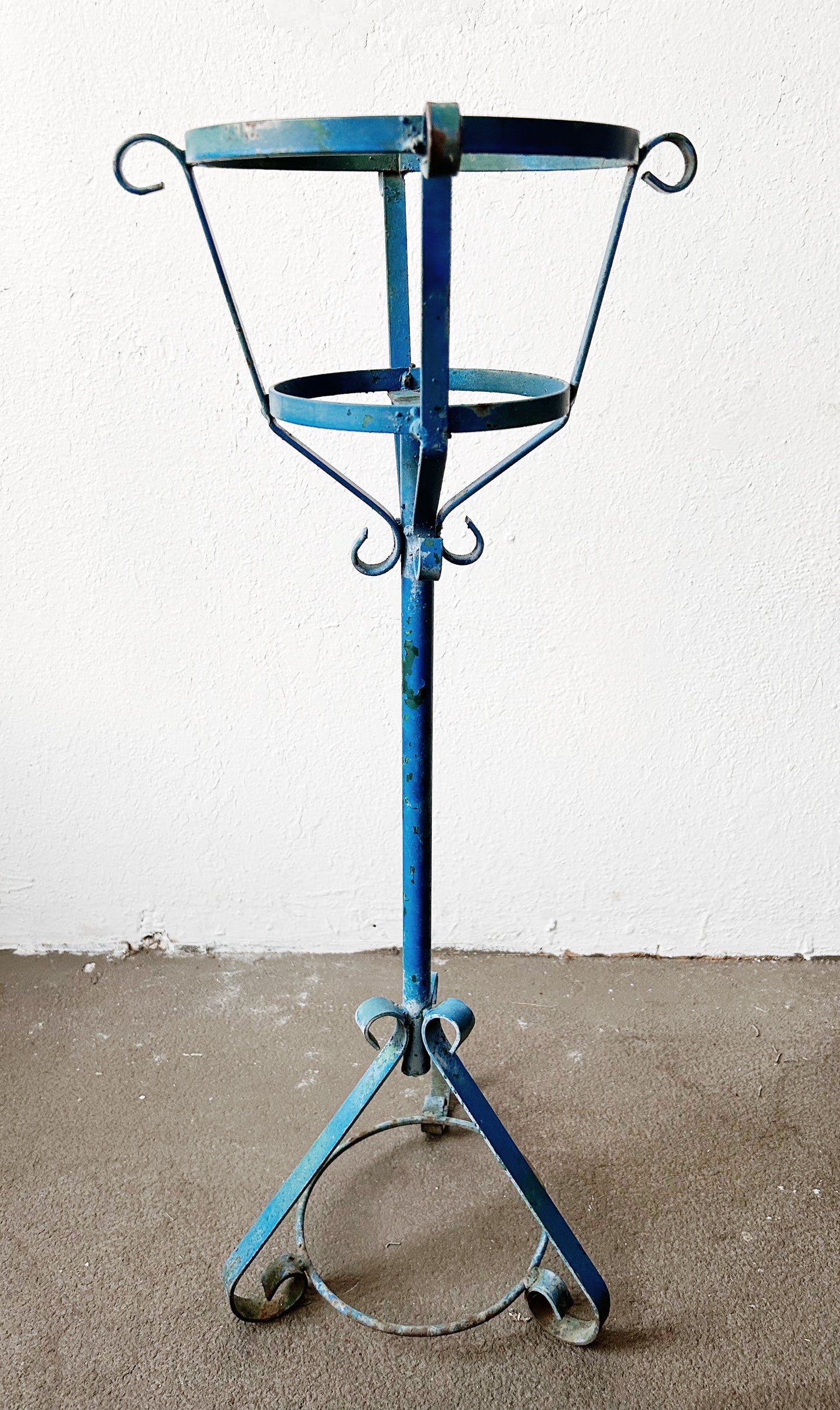 Antique Iron Plant Stand