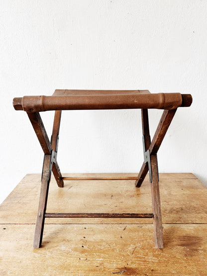 Antique Camp Stool