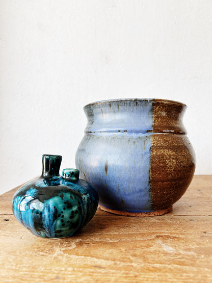 Vtg Stoneware Pot
