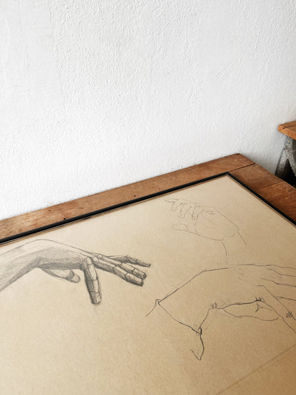 Original Vintage Drawing