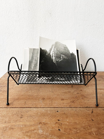 1940’s National Park Black and White Photo