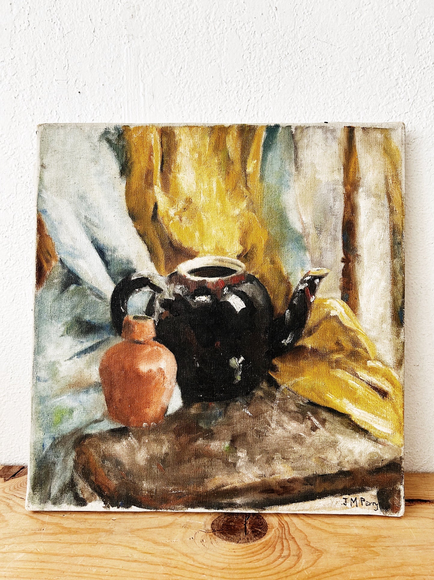 Antique Oil Still Life