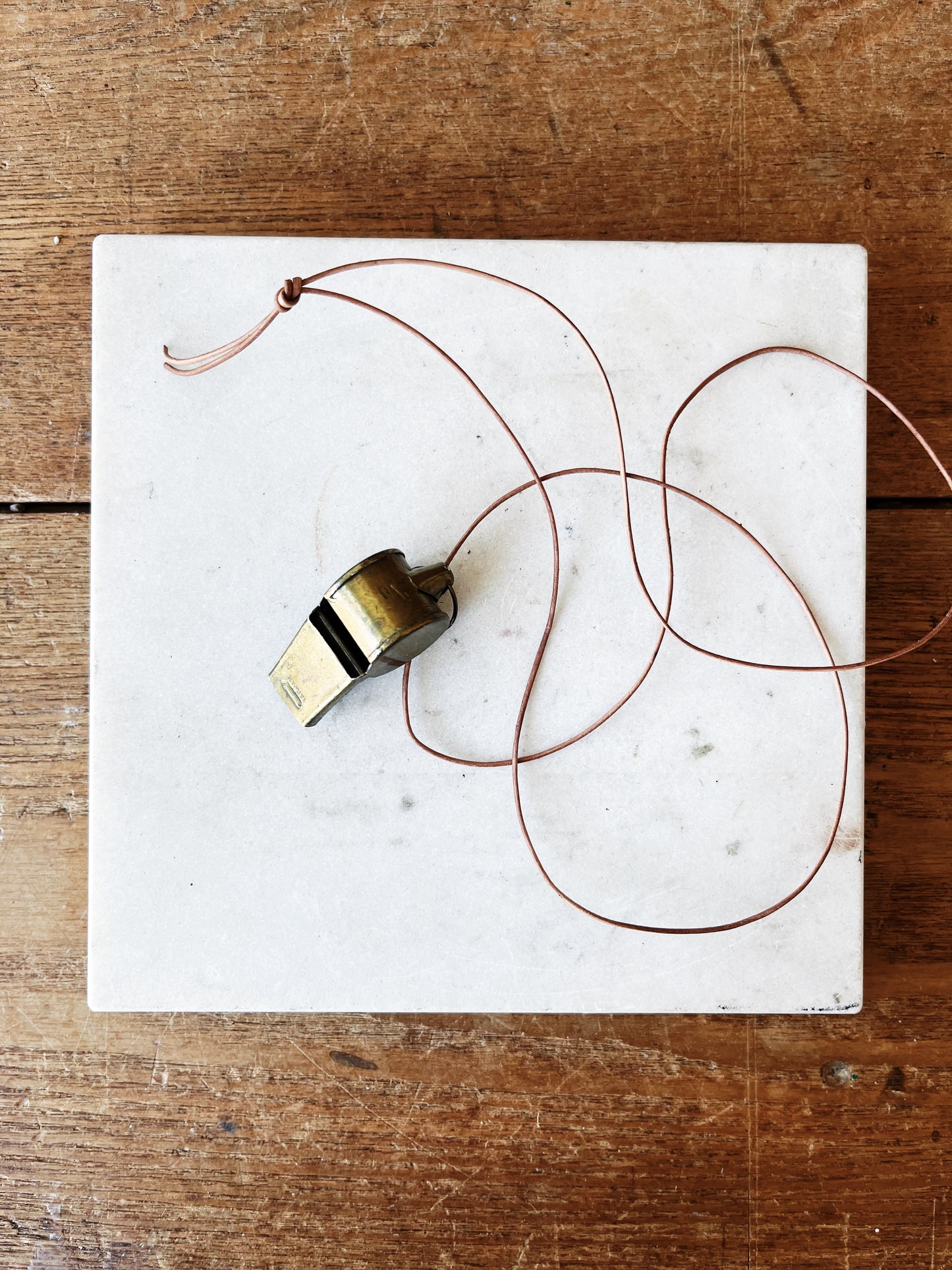 Vintage Brass Gym Whistle