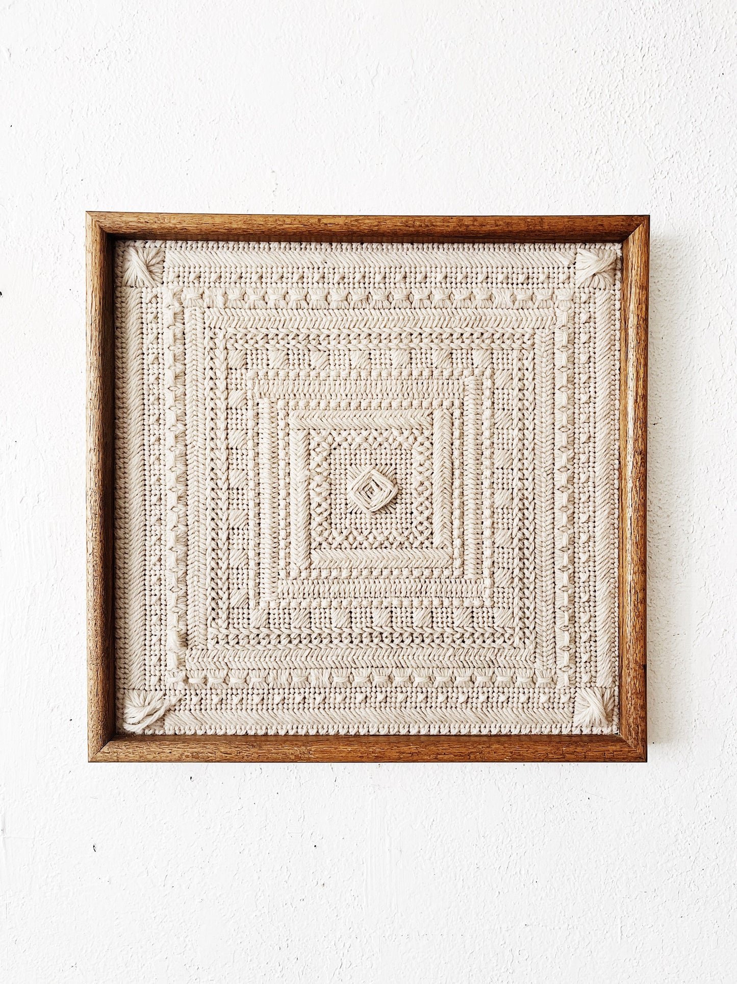 Vintage Wool Needlepoint