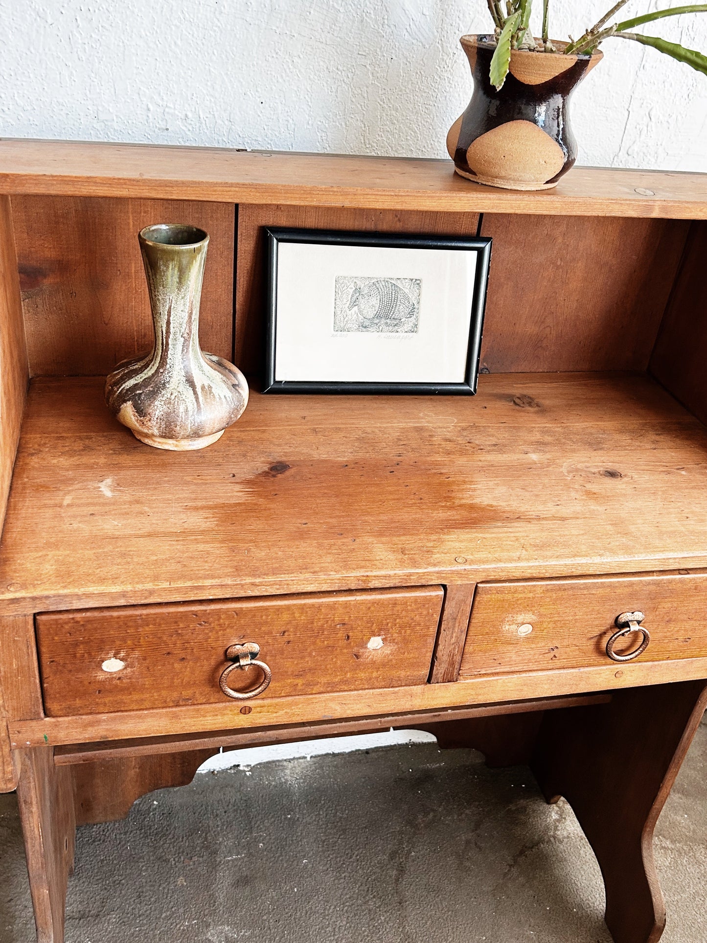 Vtg Monterey Style Writing Desk
