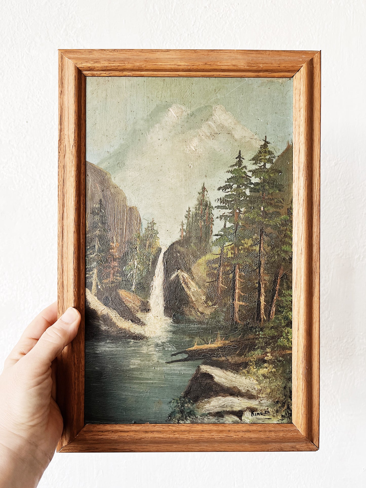 Antique Landscape Painting
