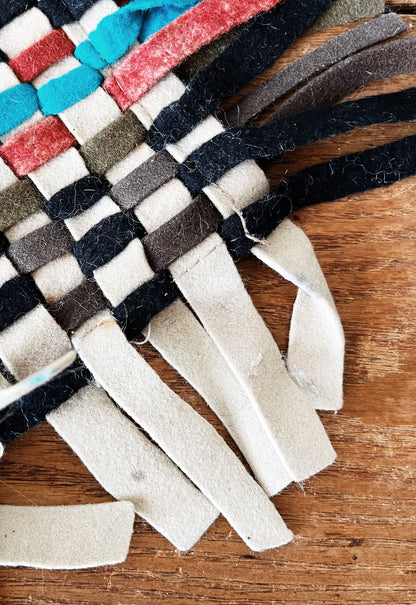 Handmade Felt Rug