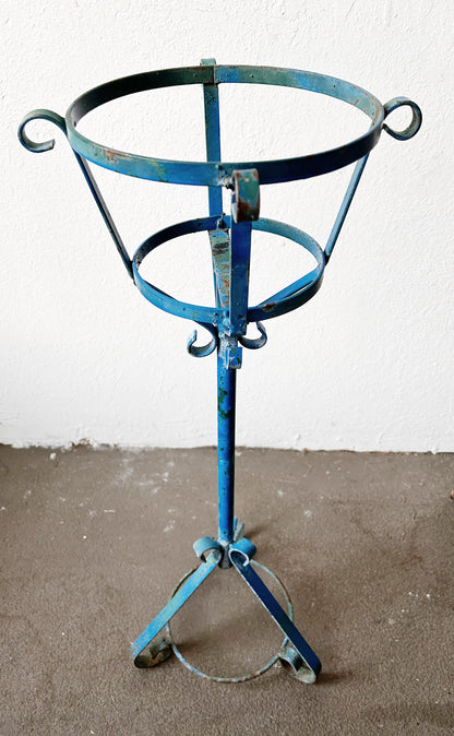 Antique Iron Plant Stand