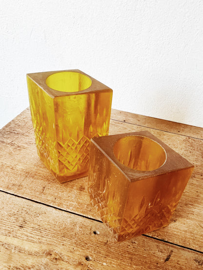 Sascha Brastoff Resin Luminary