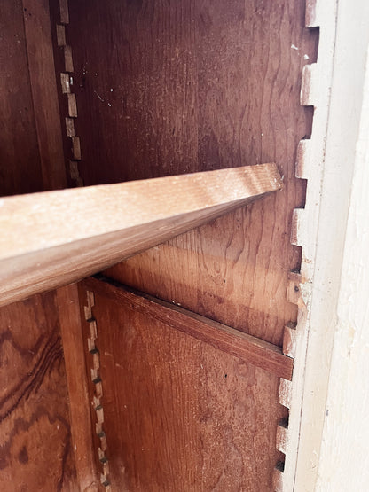 Large Antique Farmhouse Cabinet