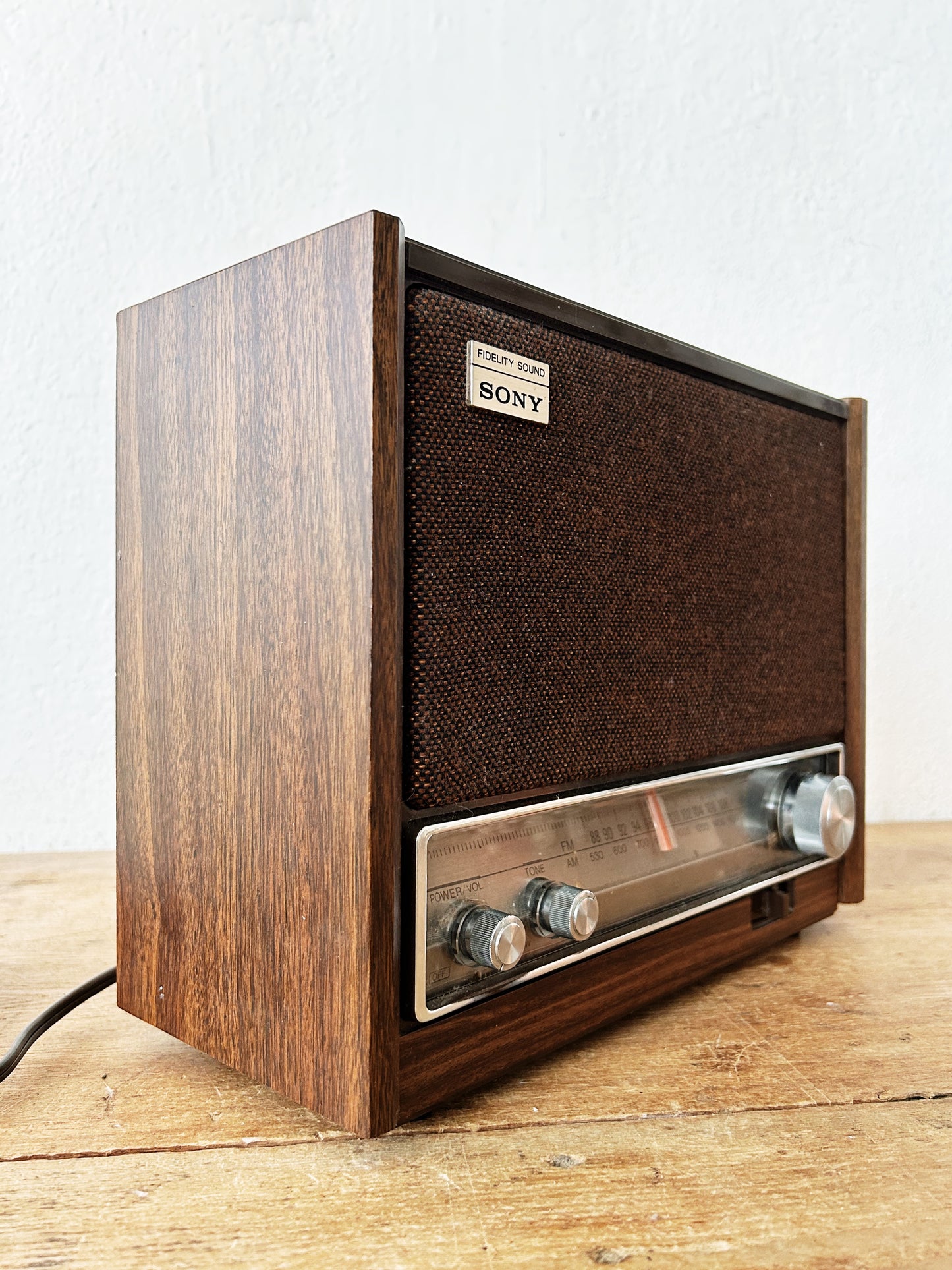 Mid Century Sony High Fidelity Radio