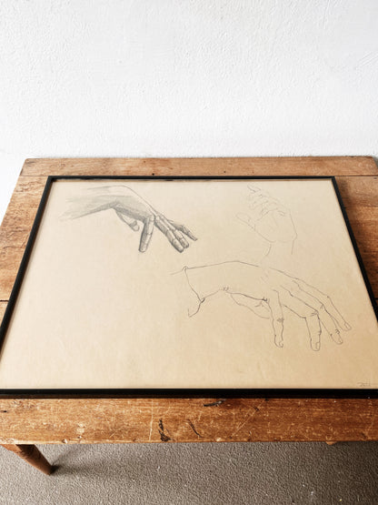 Original Vintage Drawing