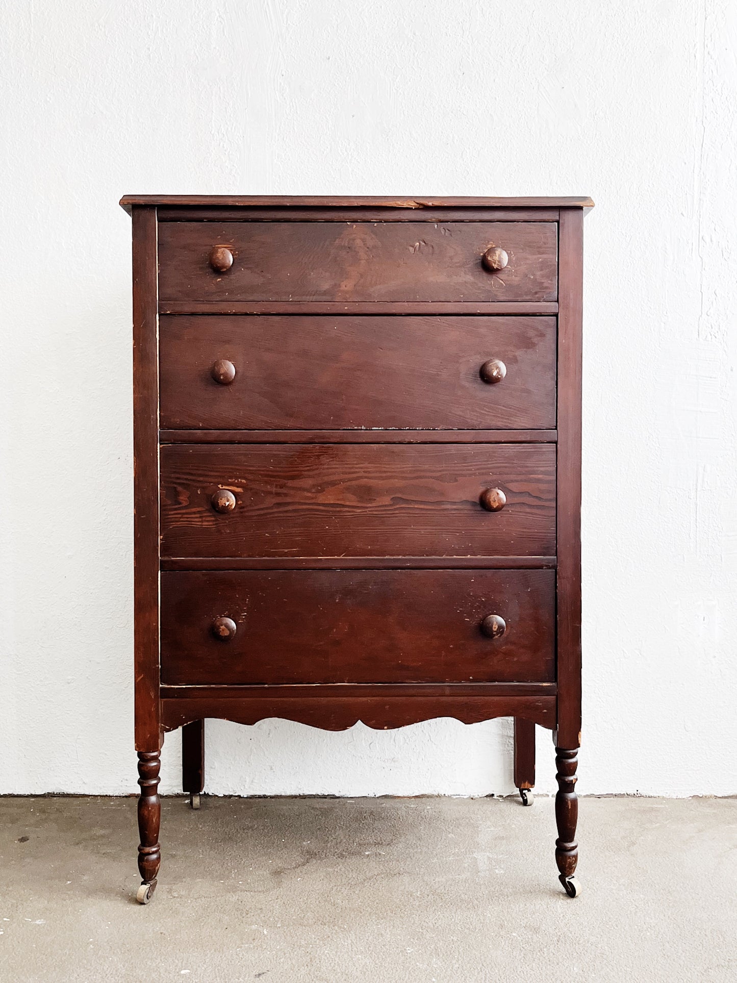 Antique Wood Dresser