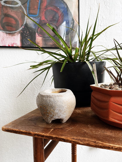 Handmade Footed Ceramic Vessel