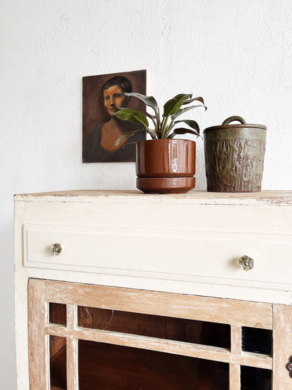 Large Antique Farmhouse Cabinet