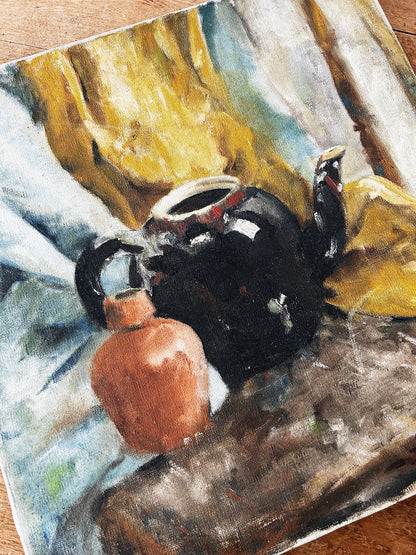 Antique Oil Still Life