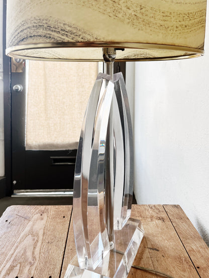 Vintage Lucite Lamp