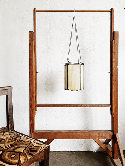 Antique Slag Glass Lampshade