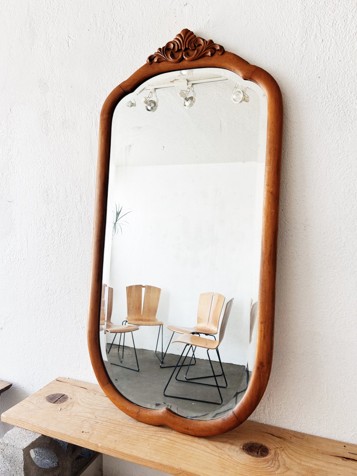 Antique Beveled Mirror