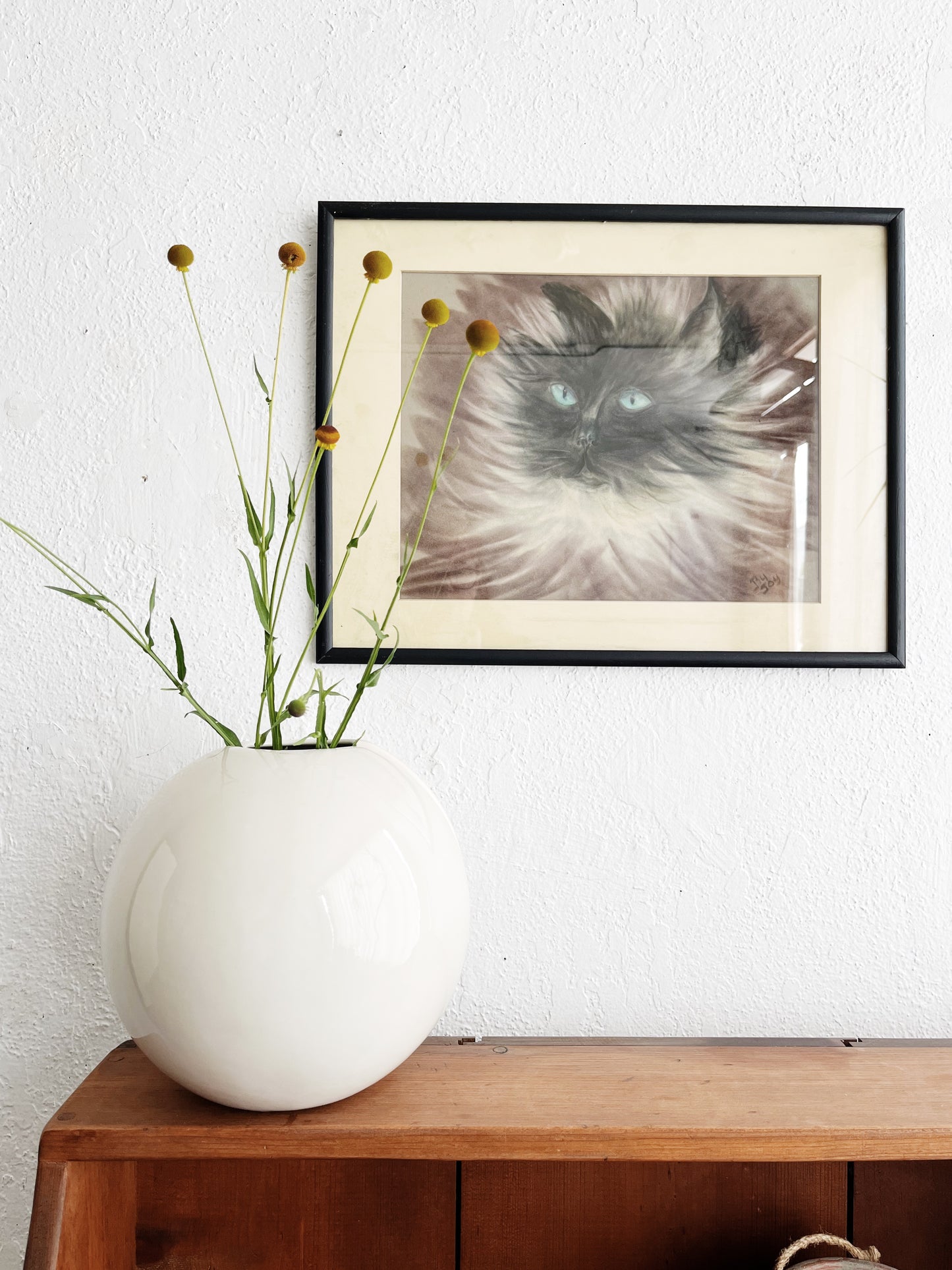 Vintage Haeger Orb Vase