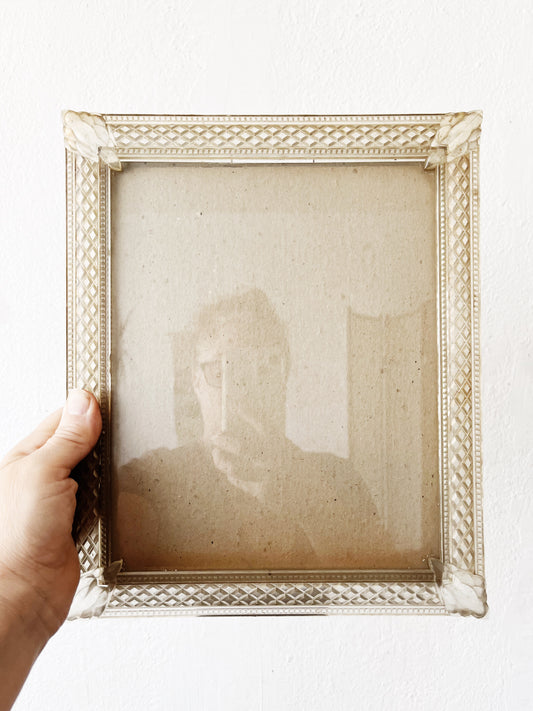 1920s Lucite Frame with Glass