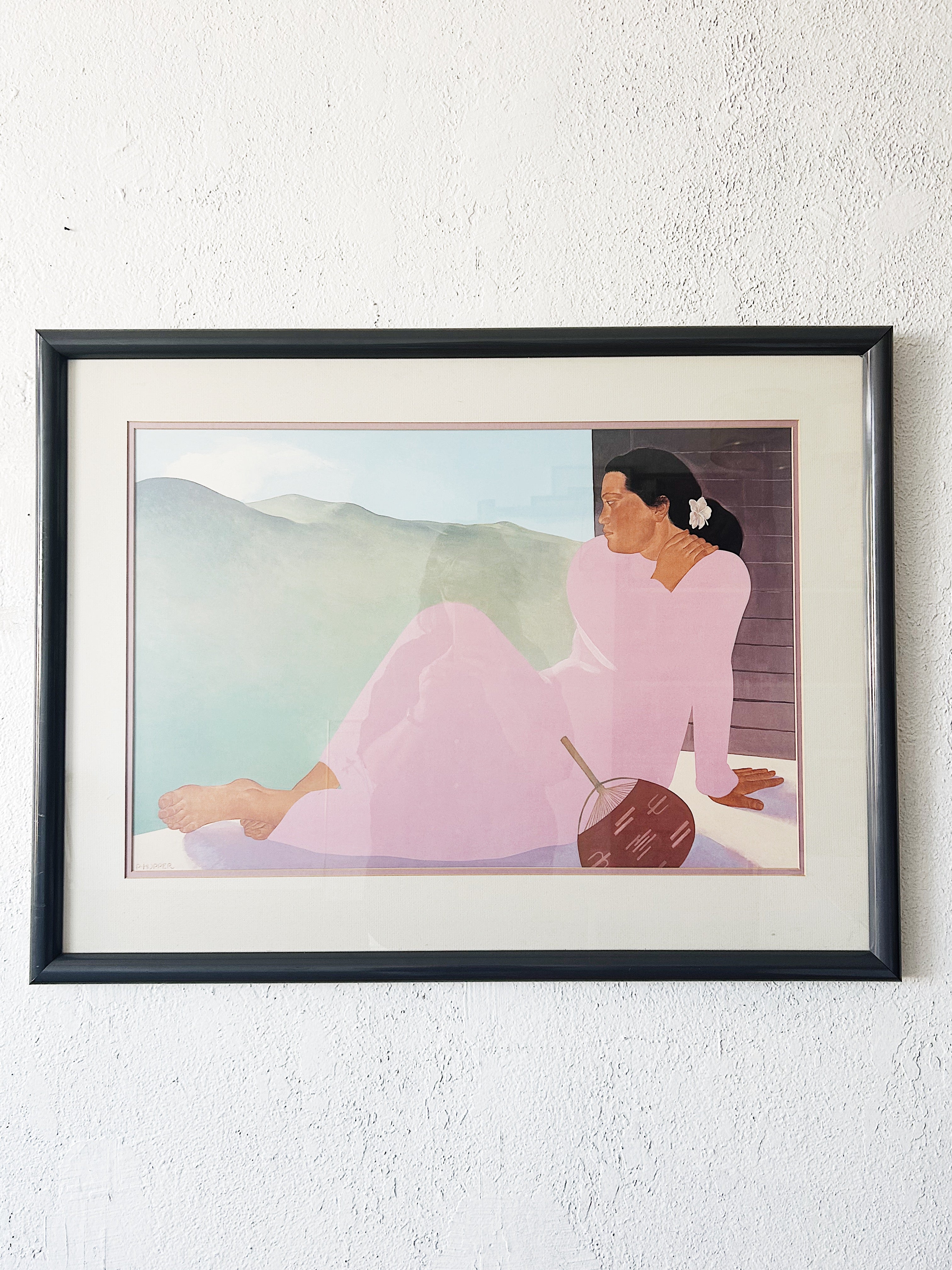 Pegge Hopper Framed Matted print 絵画 ハワイ image_66391acd-2a38-432e-a131-