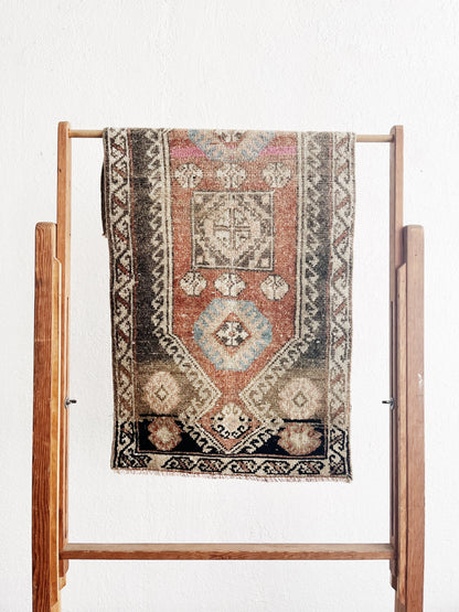 Vintage Turkish Mini Rug