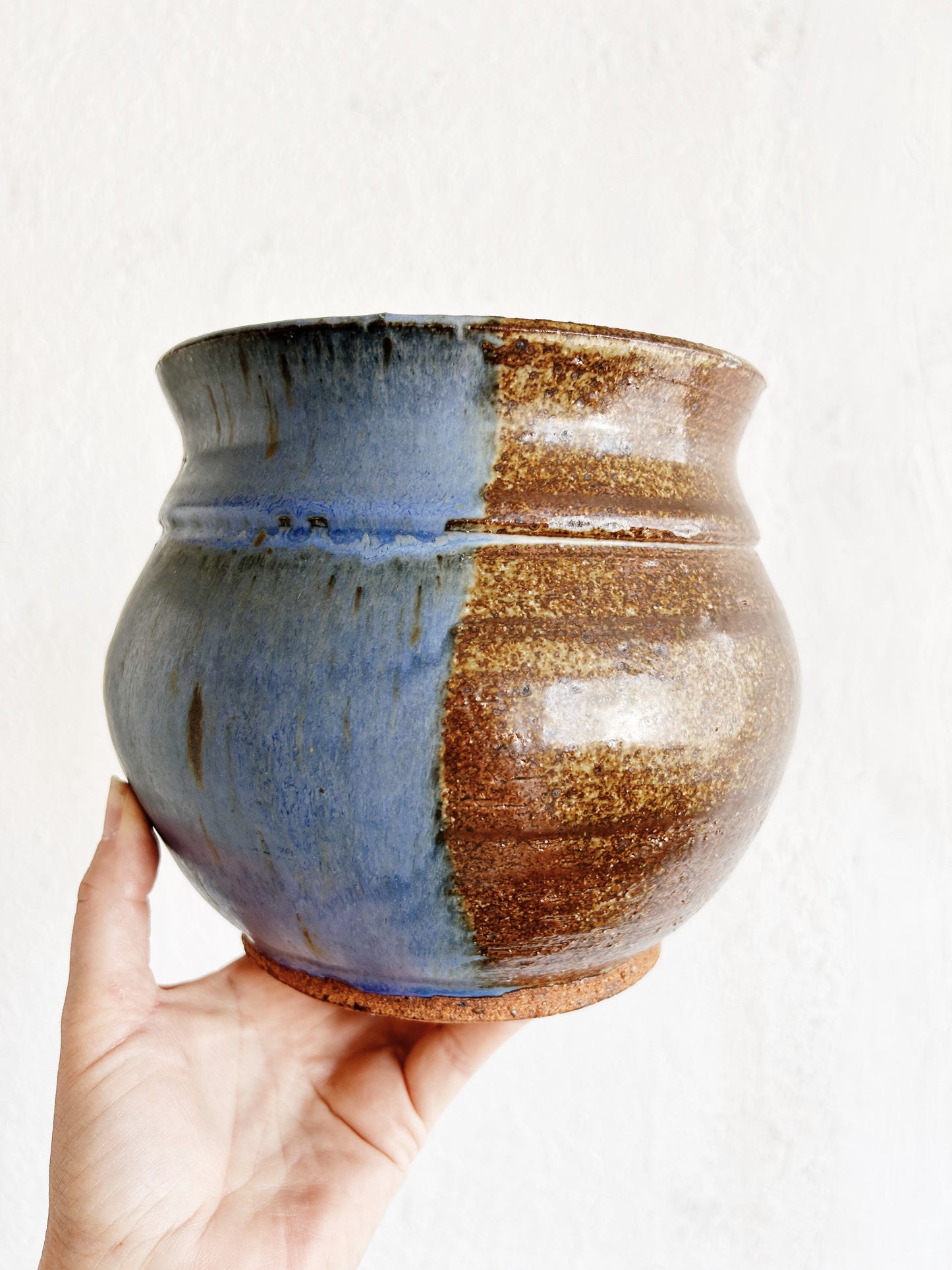 Vtg Stoneware Pot