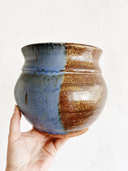 Vtg Stoneware Pot
