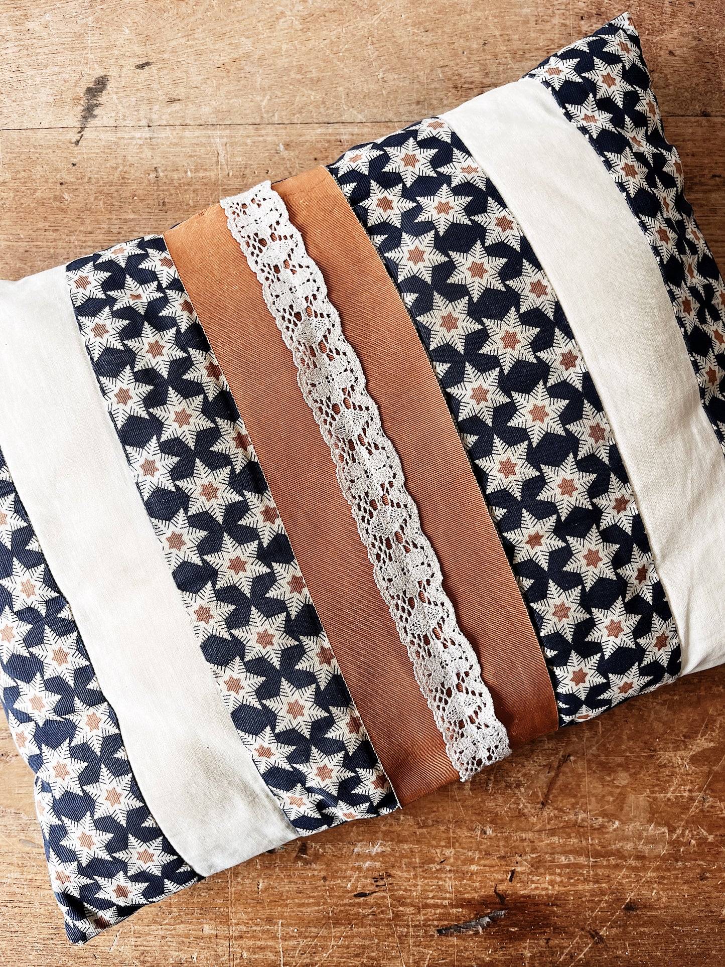 Antique Silk Pillow