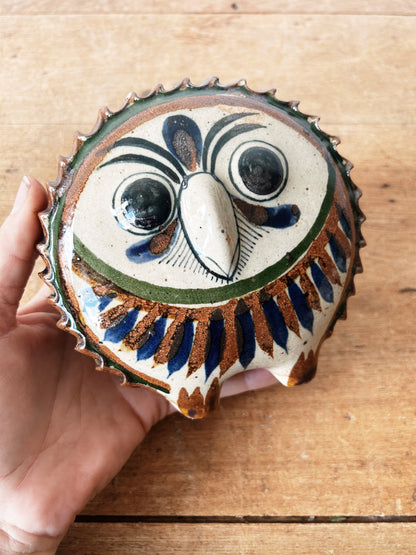 Tonala Hand Painted Owl