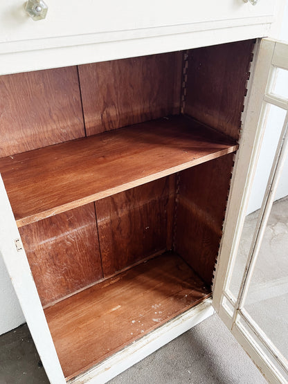 Large Antique Farmhouse Cabinet