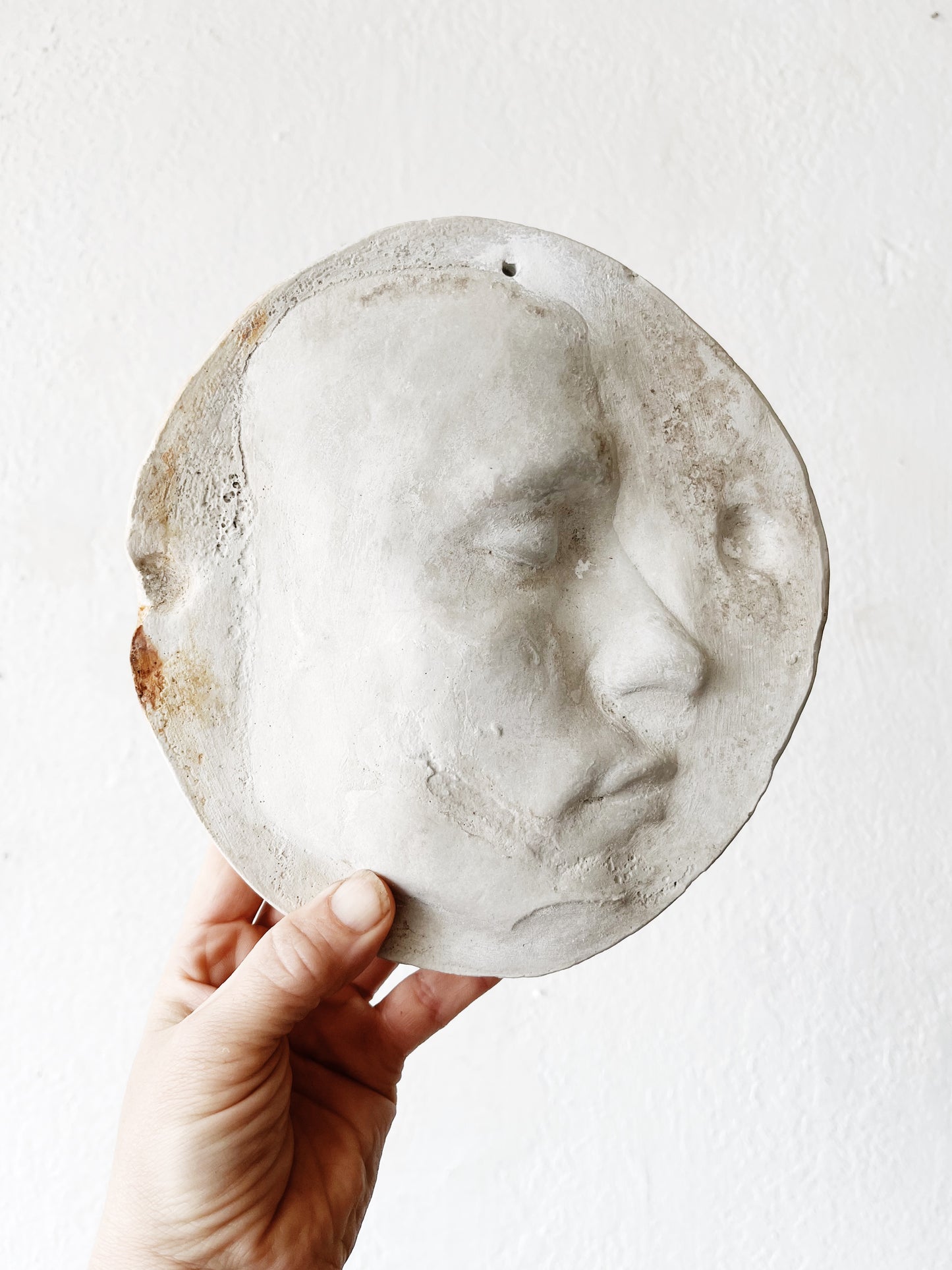 Hand Built Plaster Mask