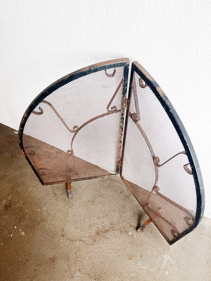 Mission Style Fireplace Screen