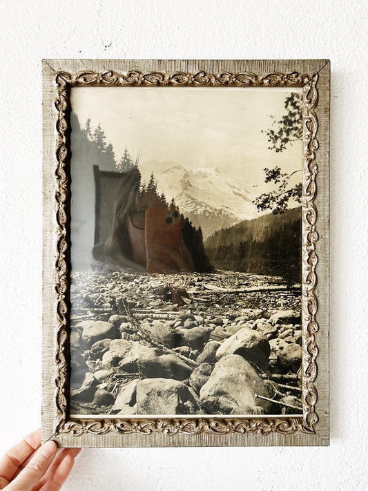Antique Framed Film Photograph