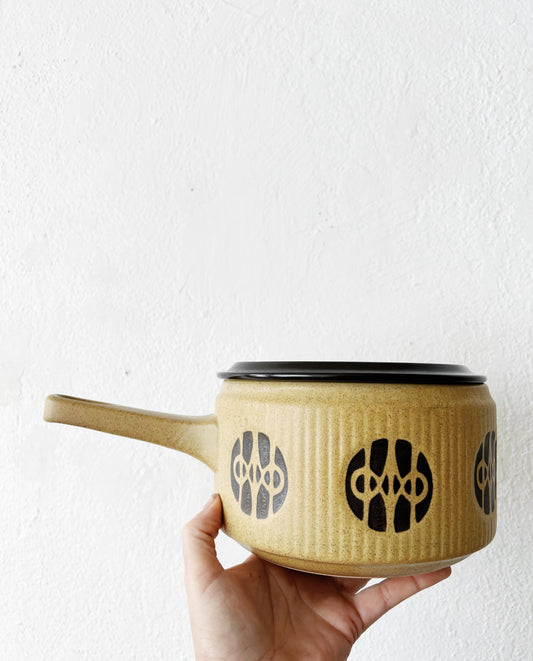 1970’s Danish Stoneware Sauce or Fondue Pot