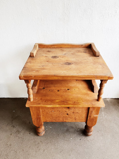 Vintage Pine Work Table