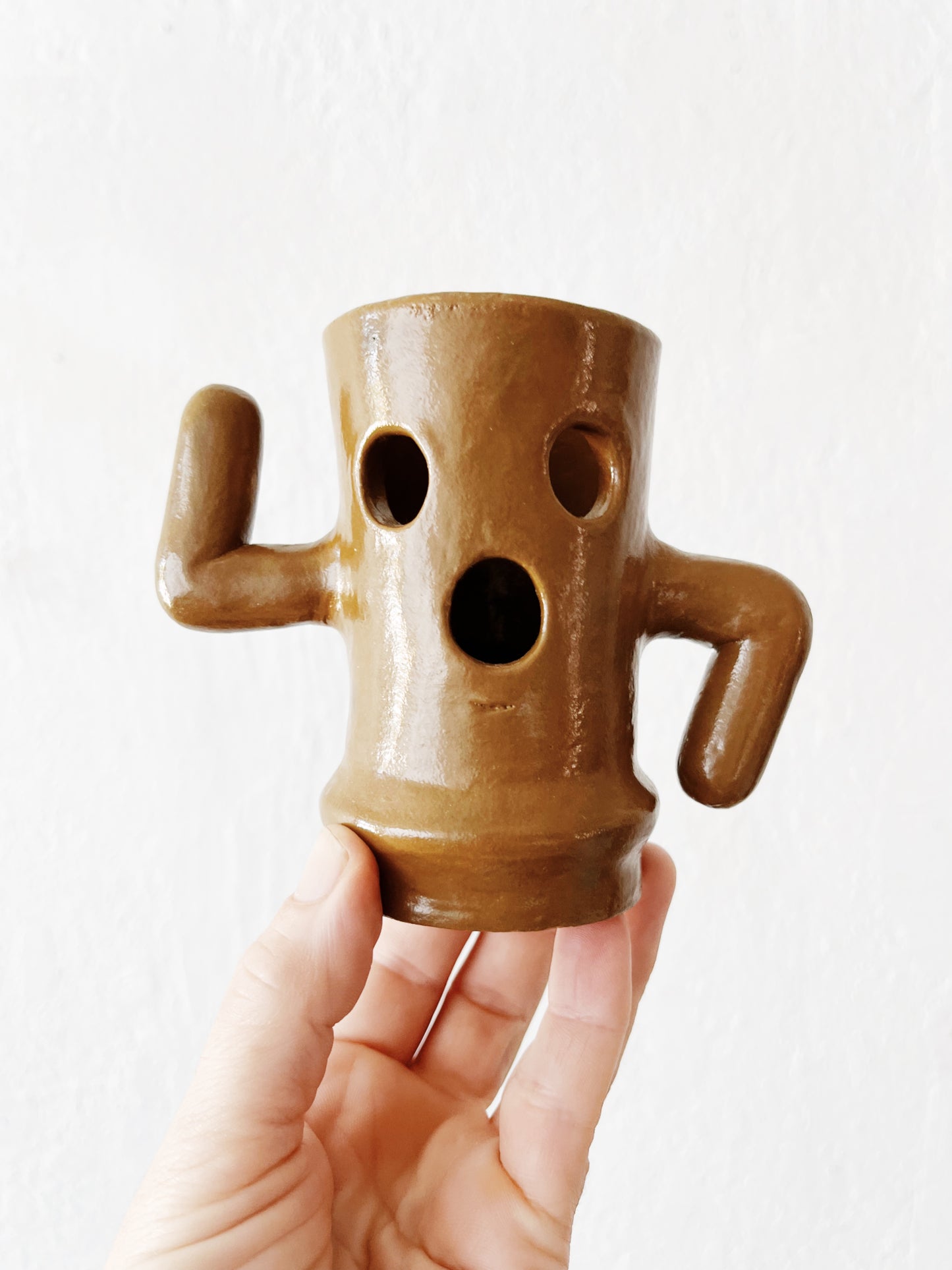 Handmade Ceramic Luminary