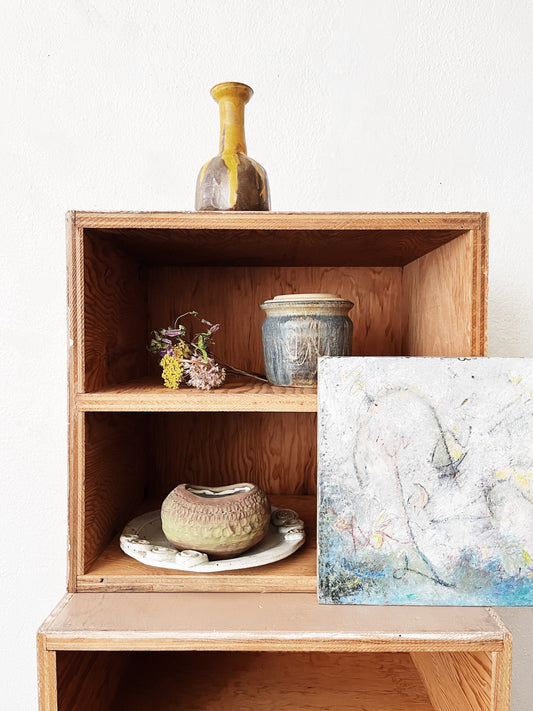 Handmade Cubby Shelf