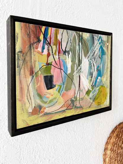 Vintage Abstract Expressionist Painting