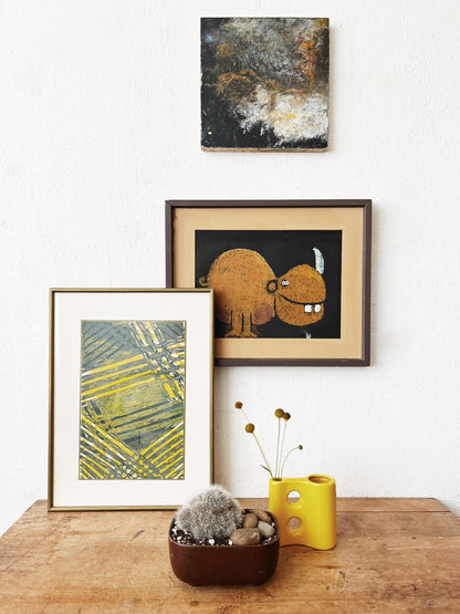 Vintage Ceramic Double Vase