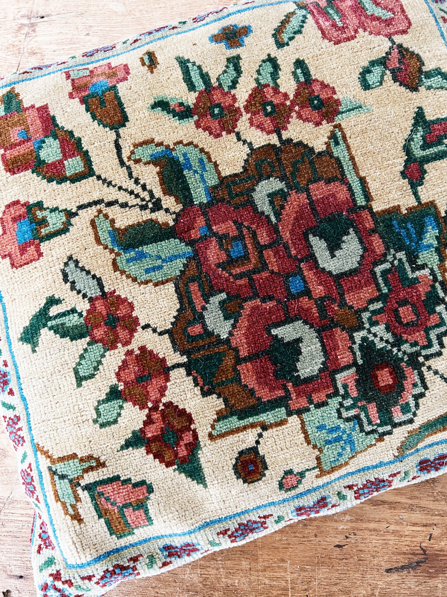 Vintage Wool Kilim Cushion