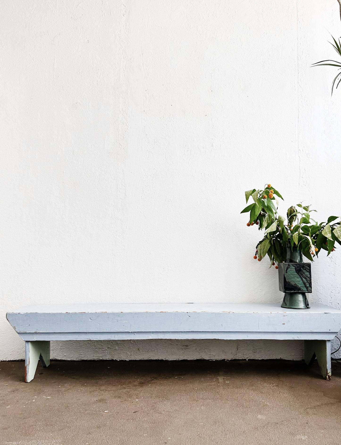 Low and Long Antique Bench