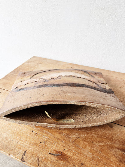 Vintage Slab Built Ceramic Sculpture